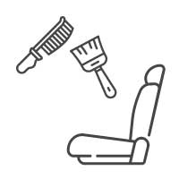 Interior-Bürsten / Interior-Pinsel