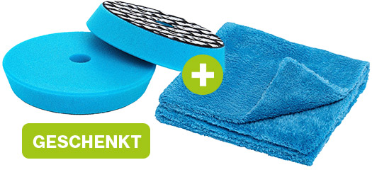 2x Microfasertuch +
2x Pad / Puck geschenkt