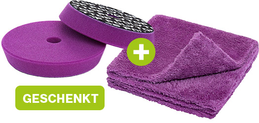 2x Microfasertuch +
2x Pad / Puck geschenkt