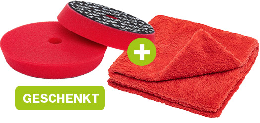 2x Microfasertuch +
2x Pad / Puck geschenkt