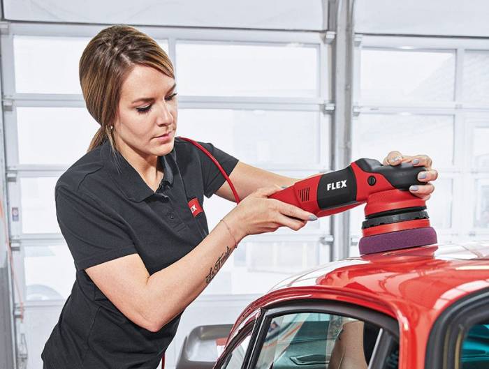 Der gedämpfter Spezialklett-Teller hat einen Durchmesser von 125 mm.