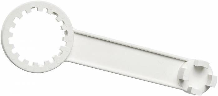 Zum mühelosen Öffnen der Originalverschlüsse von POLYTOP Fässern.