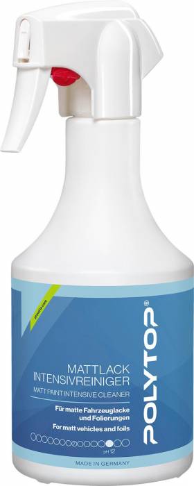 Intensive Reinigung für matte Fahrzeuglacke und Folierung