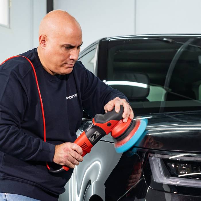 Medium Cutting Pad blau Excenter 140 x 25 mm, 2er Pack