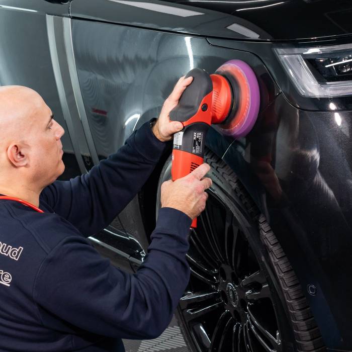 Anti-Hologramm Pad lila Excenter 165 x 25 mm, 2er Pack