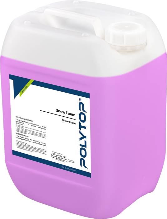 Snow Foam ist ein Aktivschaum mit starker Reinigungsleistung.