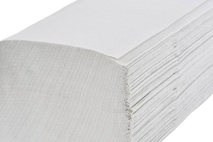 Tissue Falthandtücher naturweiß