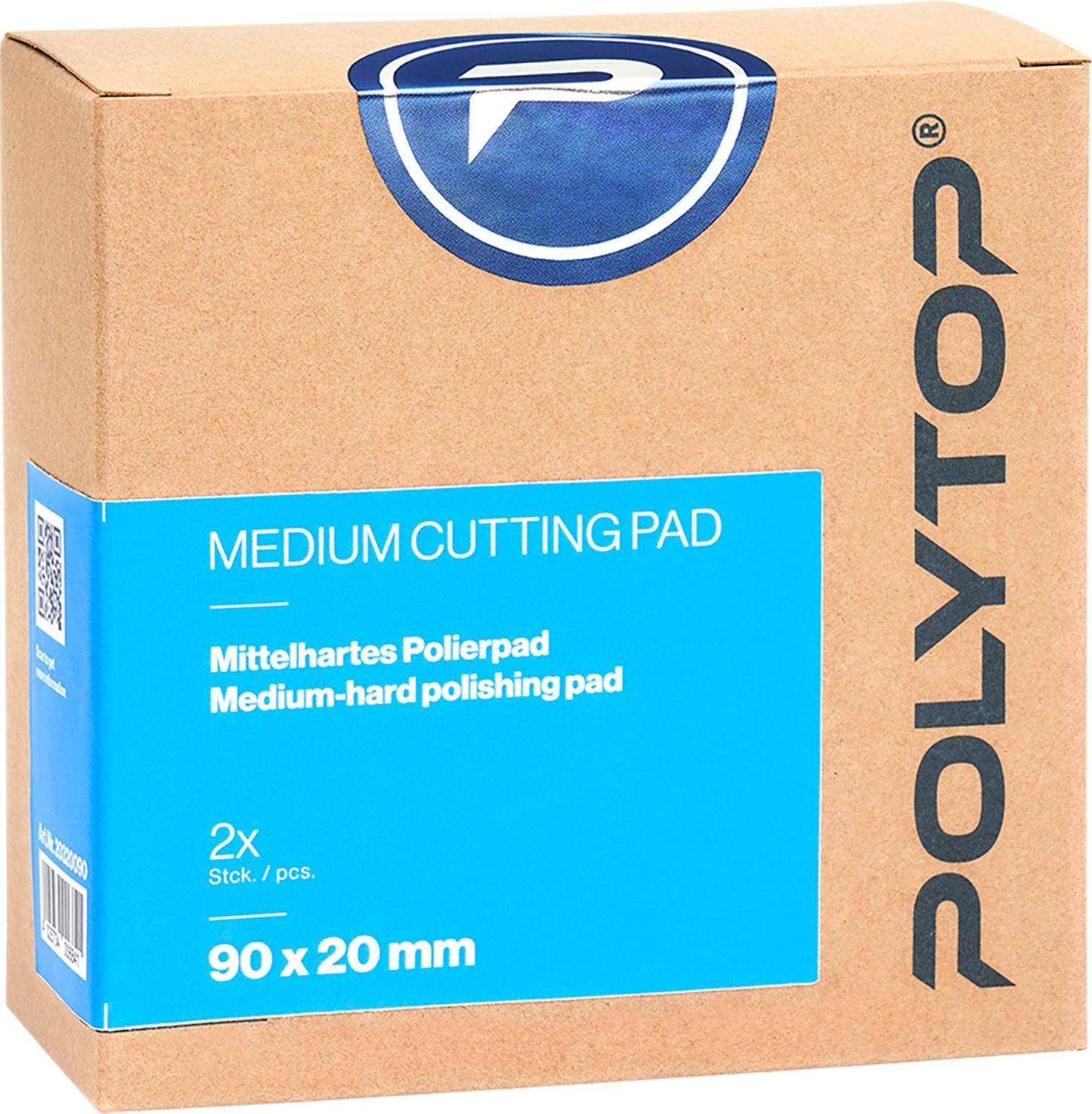Medium Cutting Pad blau 90 x 20 mm, 2er Pack