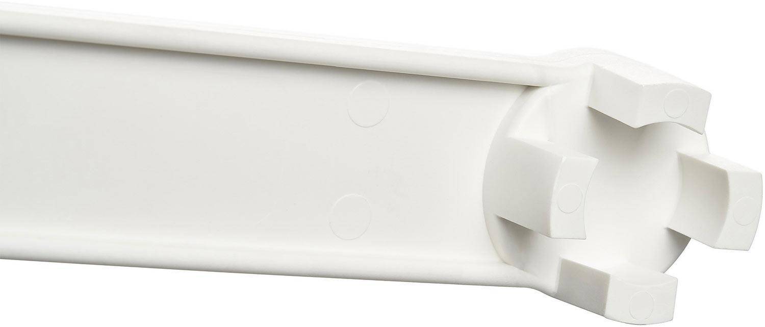 Kombi-Schlüssel zum kraftsparenden Öffnen der Originalverschlüsse von POLYTOP Kanistern der Größe 5 / 10 / 25 Liter