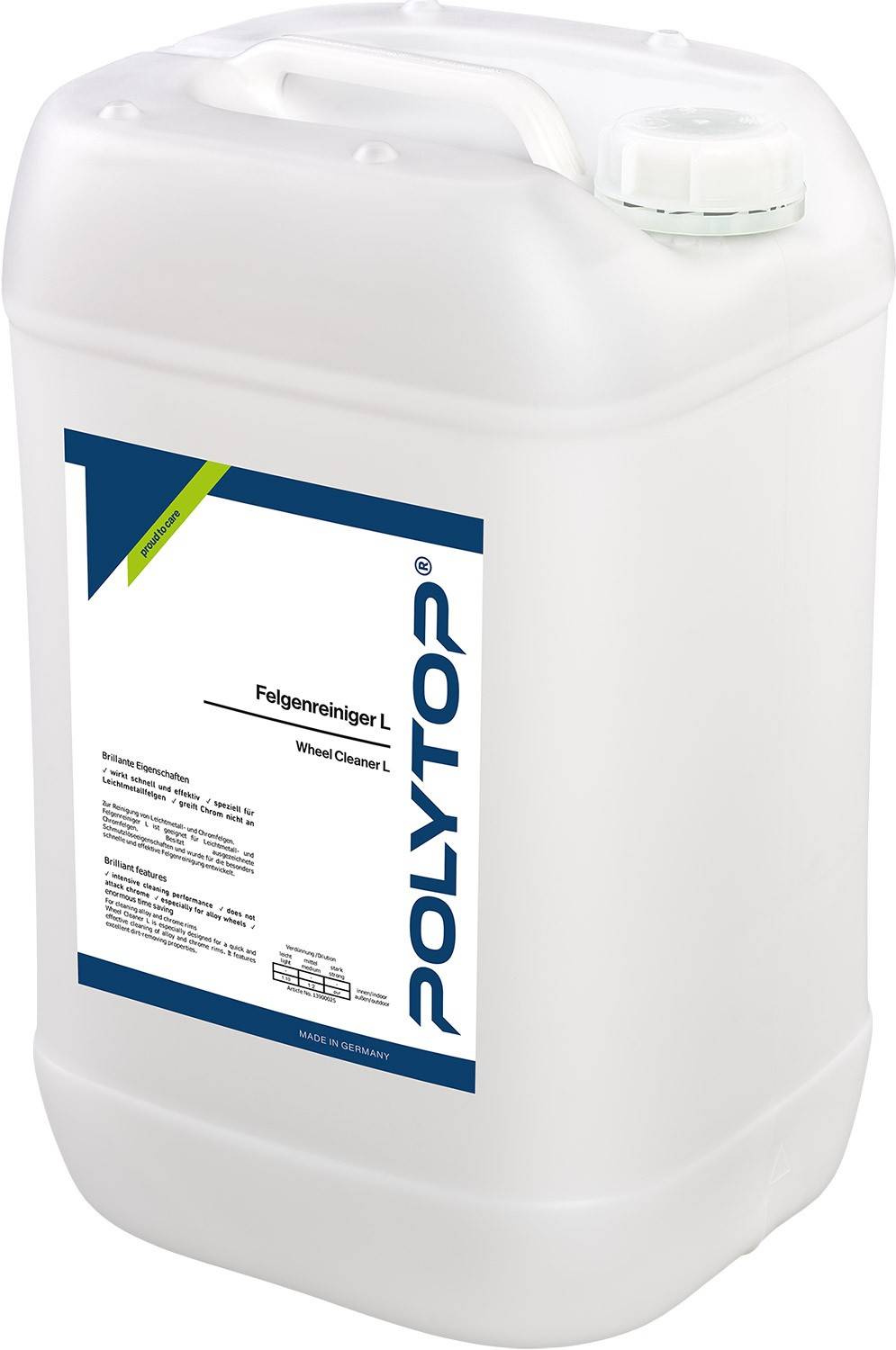 POLYTOP Felgenreiniger für polierte Felgen