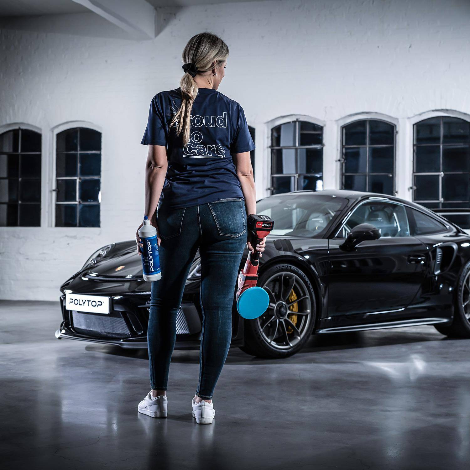 Medium Cutting Pad blau 160 x 20 mm, 2er Pack